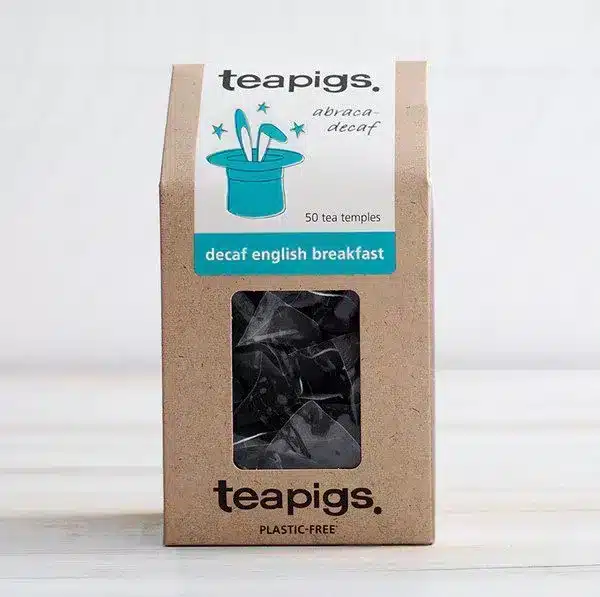 An image of a bag of decaf english breakfast tea
