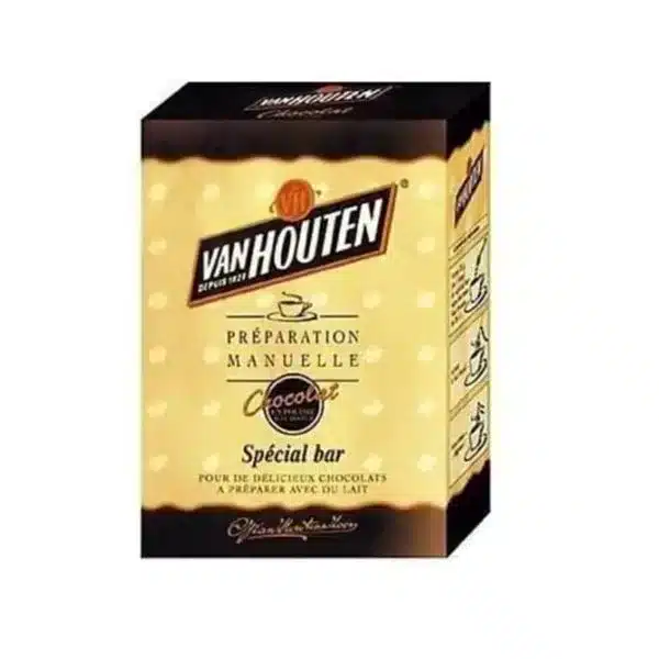 van-houten-vegan-chocolate-powder An image of a box of Vegan chocolate powder