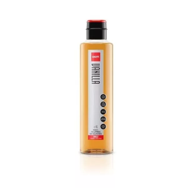 An image of a bottle of SHOTT Vanilla syrup