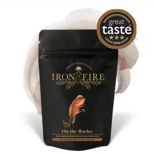 Iron and Fire Coffee bag Whiskey infused