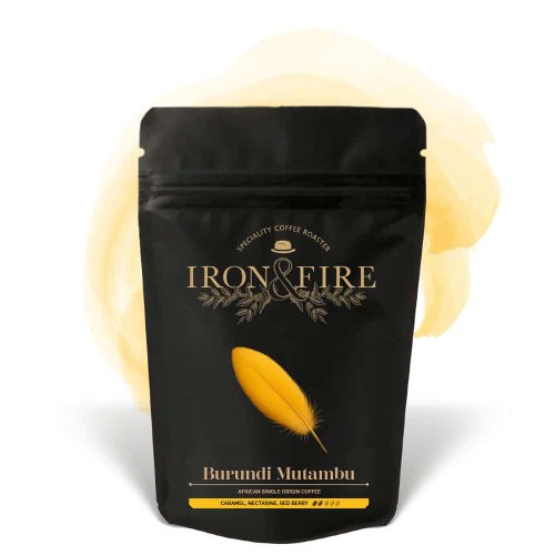 Iron and Fire Coffee bag burundi mutambu